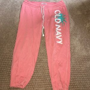 Old Navy cropped sweatpants